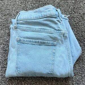 Light Blue Denim Mom Jeans - Aeropostale